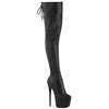 Pleaser - JUBILANT3007 Bottes cuissardes à plateforme - Noir Product image
